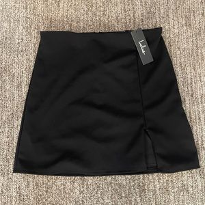 Lulus Black skirt with slit